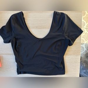 Lululemon Align T-Shirt size 8 black